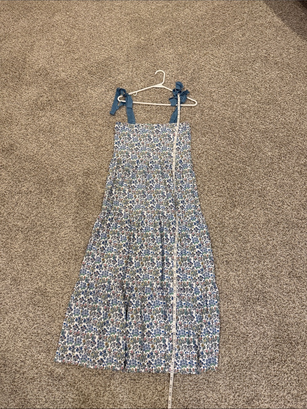 Smith & Quinn Floral Dress with Blue and Green Print - Picture 6 of 6
